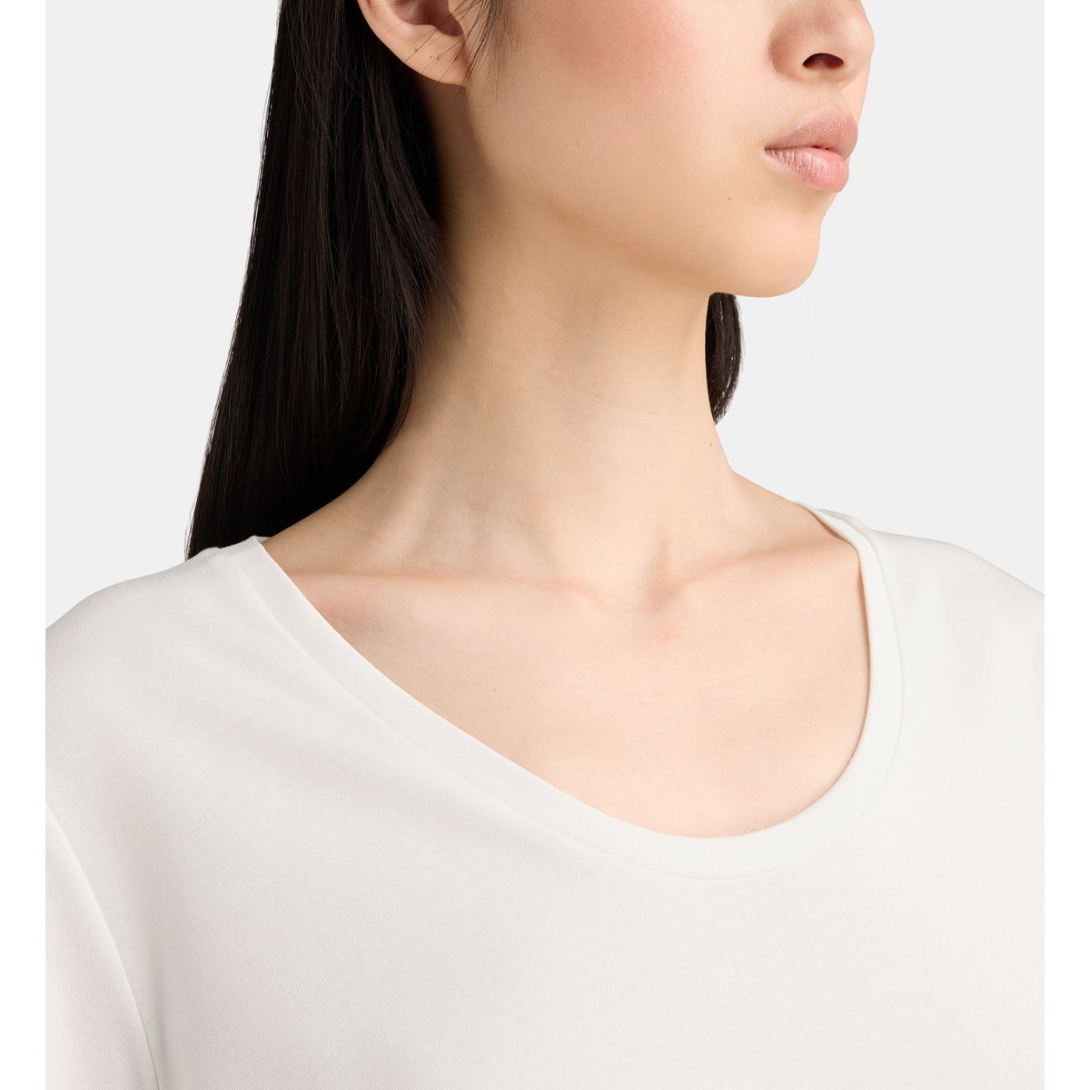 T-shirt droit osola v coton blanc, JODHPUR