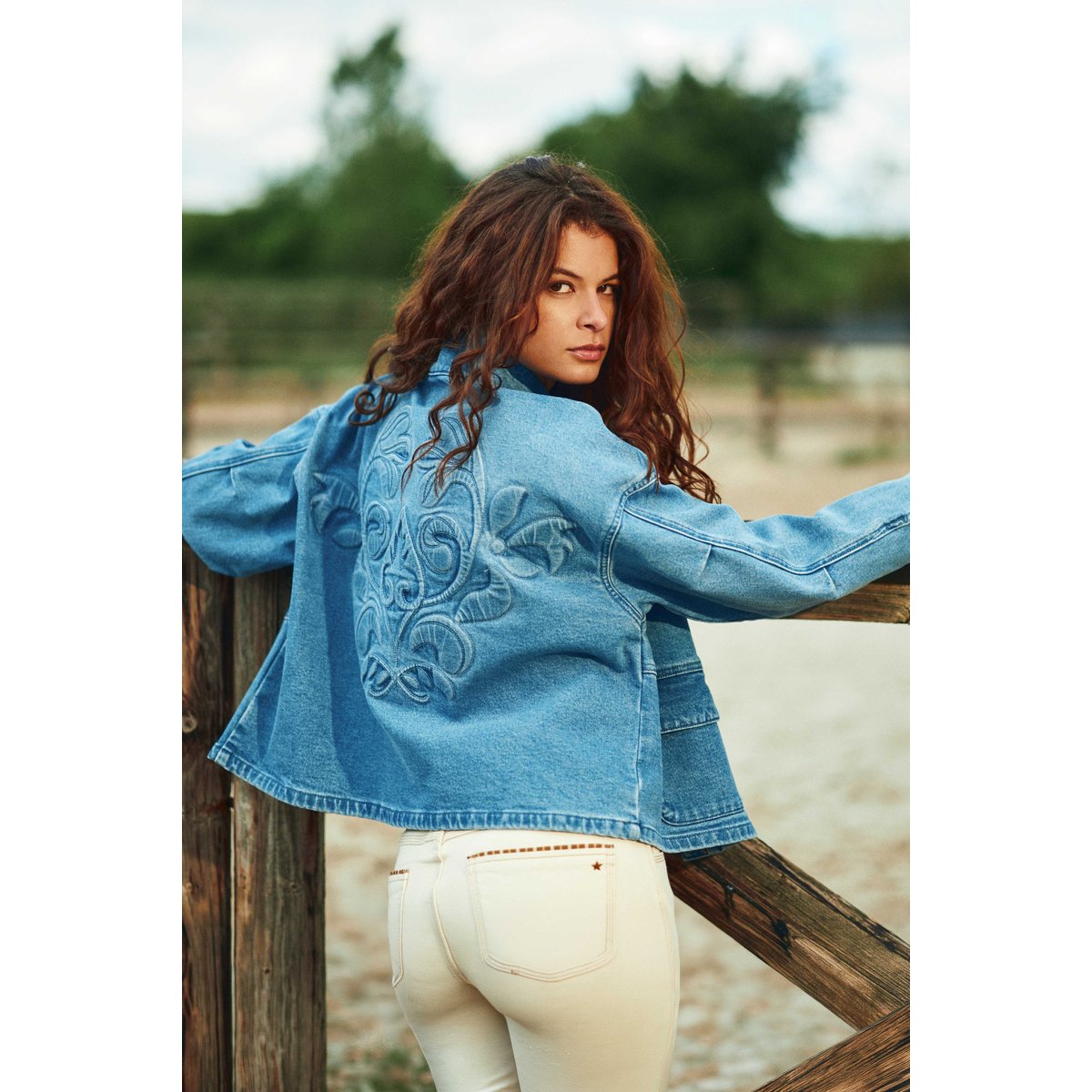 Veste col montant uni VELMO 88-stone, LA PETITE ETOILE