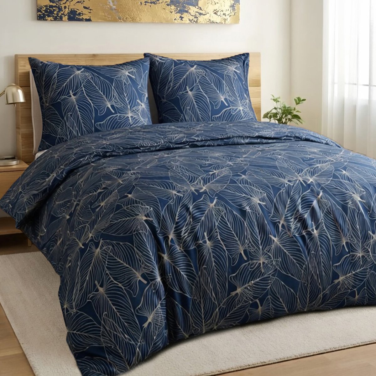 housse de couette avec taie(s) en microfibre, Paola multicolore, C DESIGN HOME TEXTILE