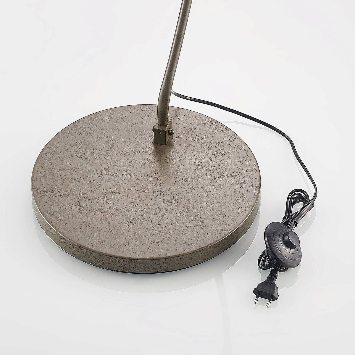 Lampadaire en métal jeunes, Jonera gris foncé, LINDBY