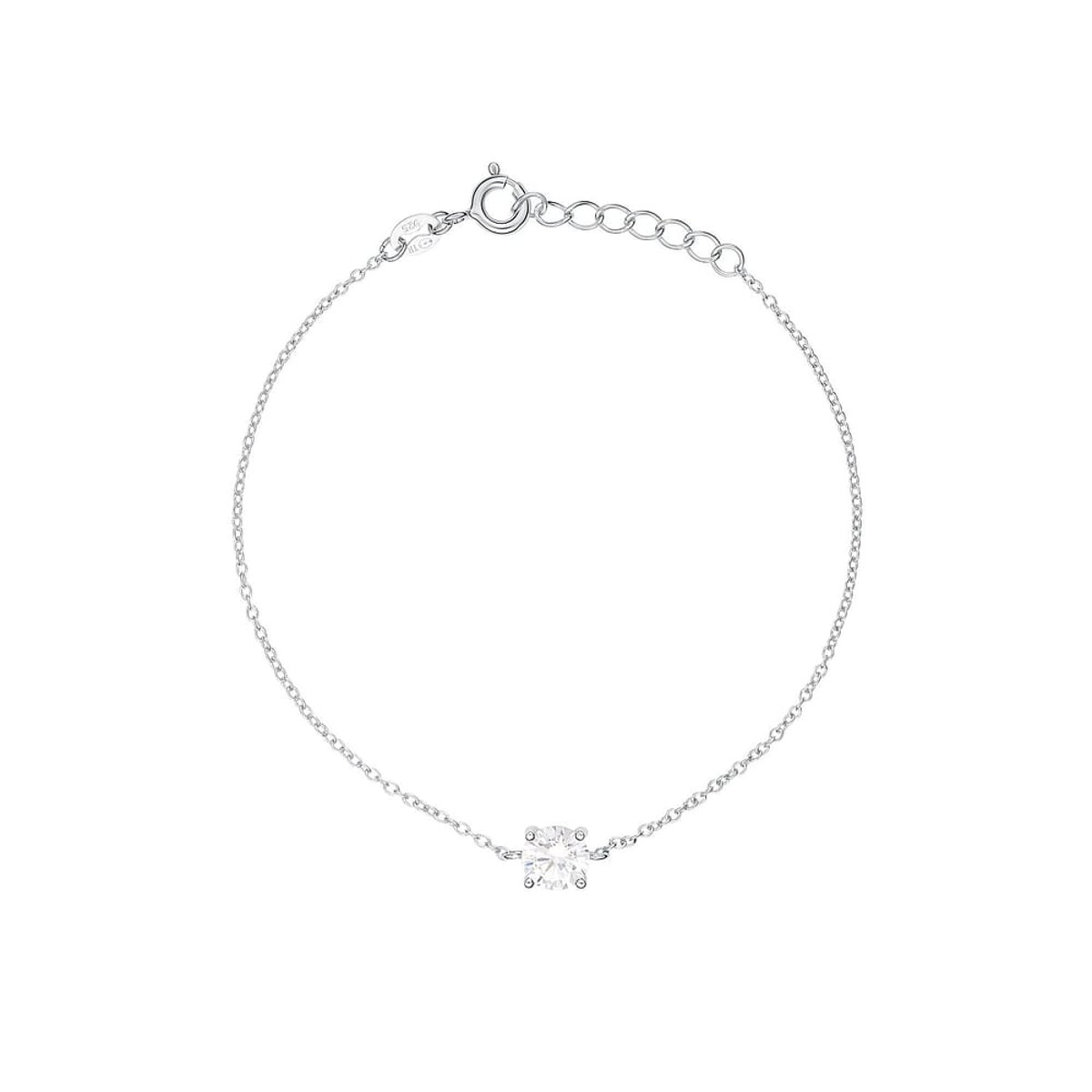 Bracelets en Argent/oxyde de zirconium De Zirconium et Oxyde de zirconium argent, CLEOR