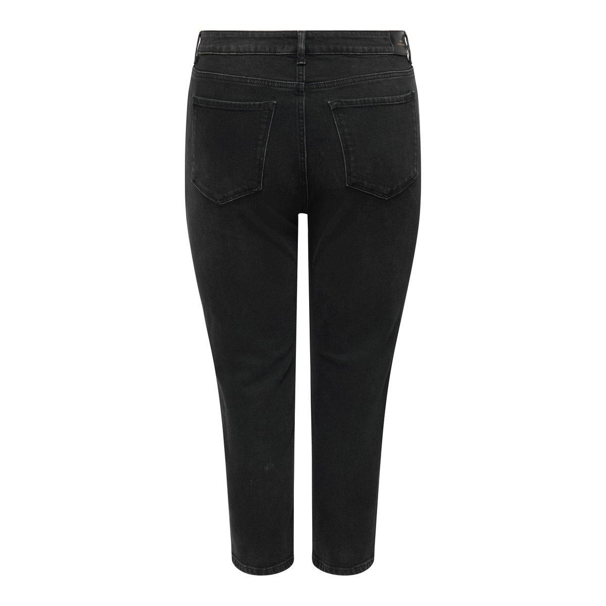 Jean Coupe Droite washed black, ONLY CARMAKOMA