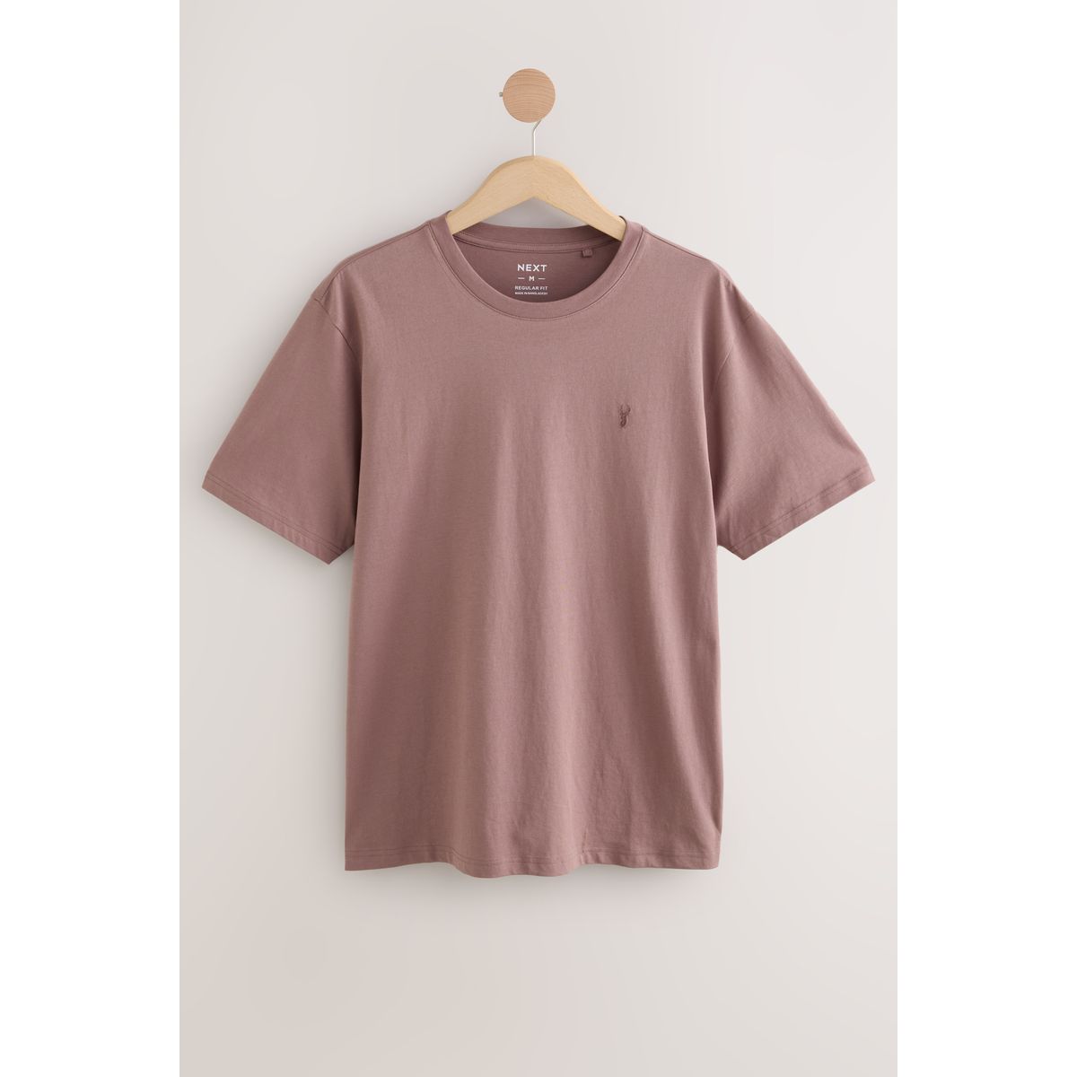 T-shirt, lot de 4 gris/rose/ecru/vert, NEXT