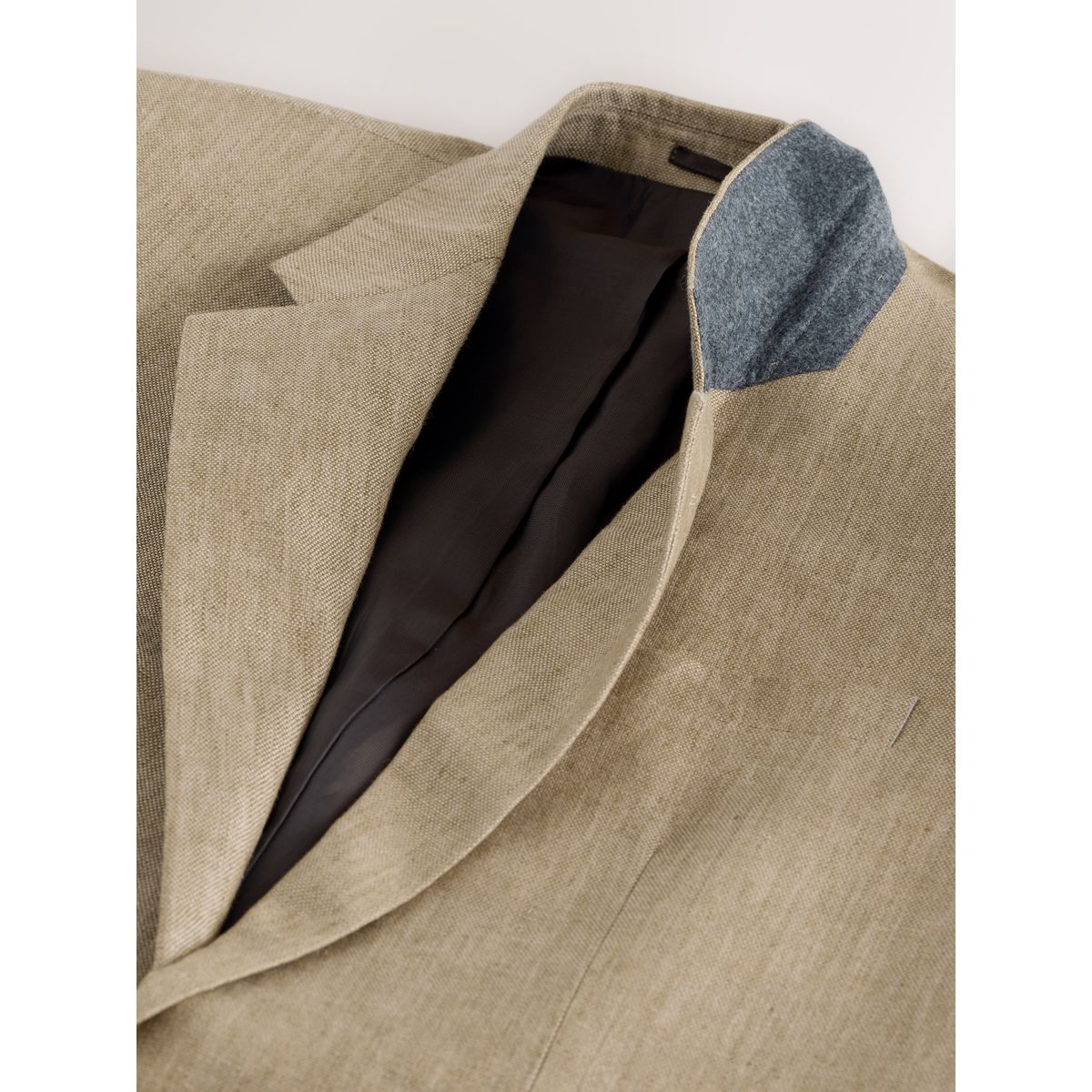Veste de costume archive en lin marron fauve, NEXT