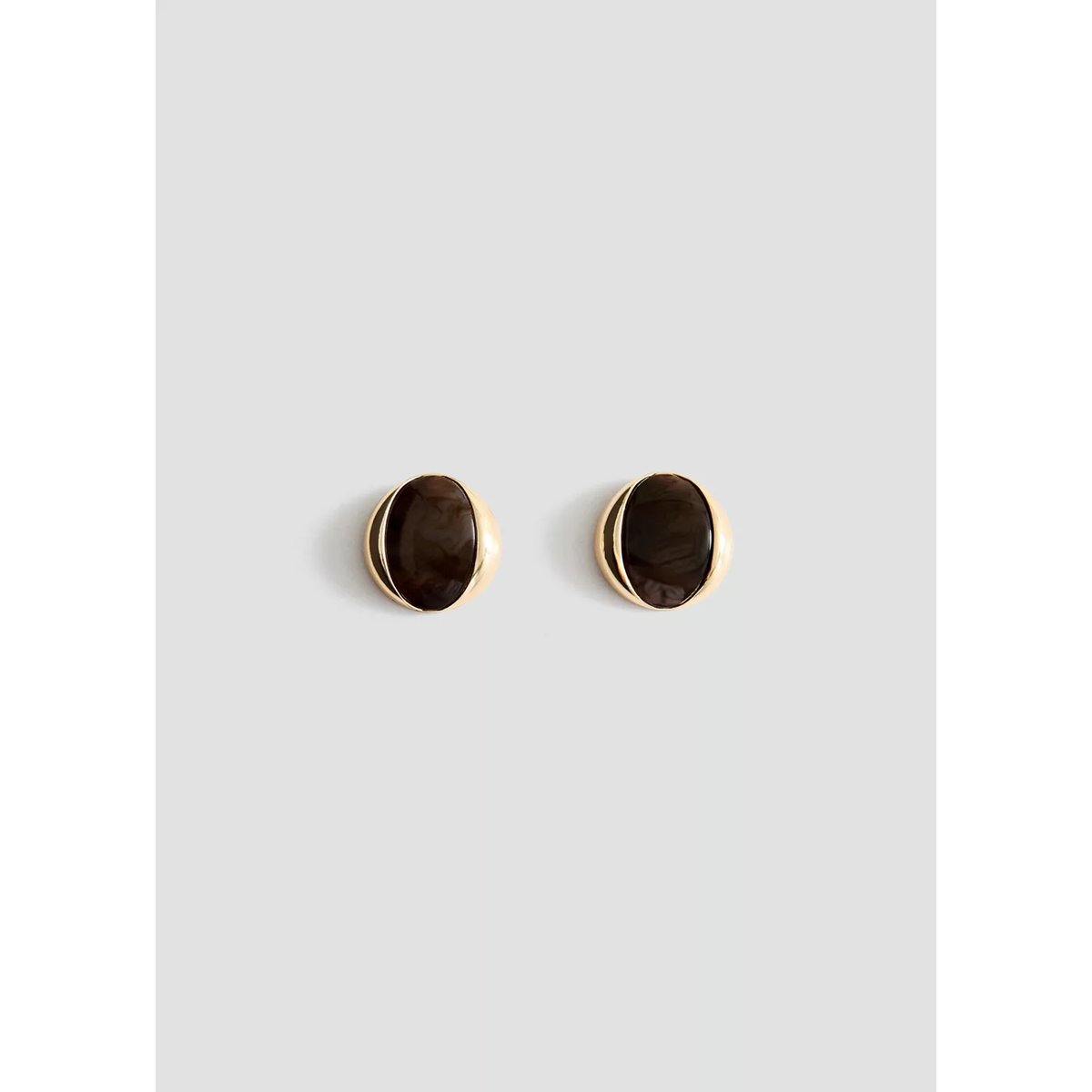 Boucles d'oreille pierres or, MANGO