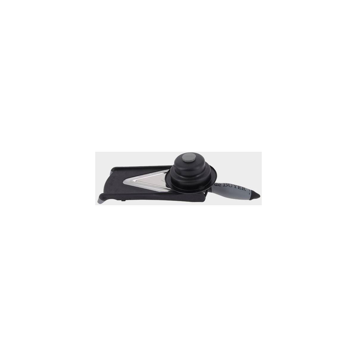Mandoline kobra noir inox 2011.01 noir, DE BUYER