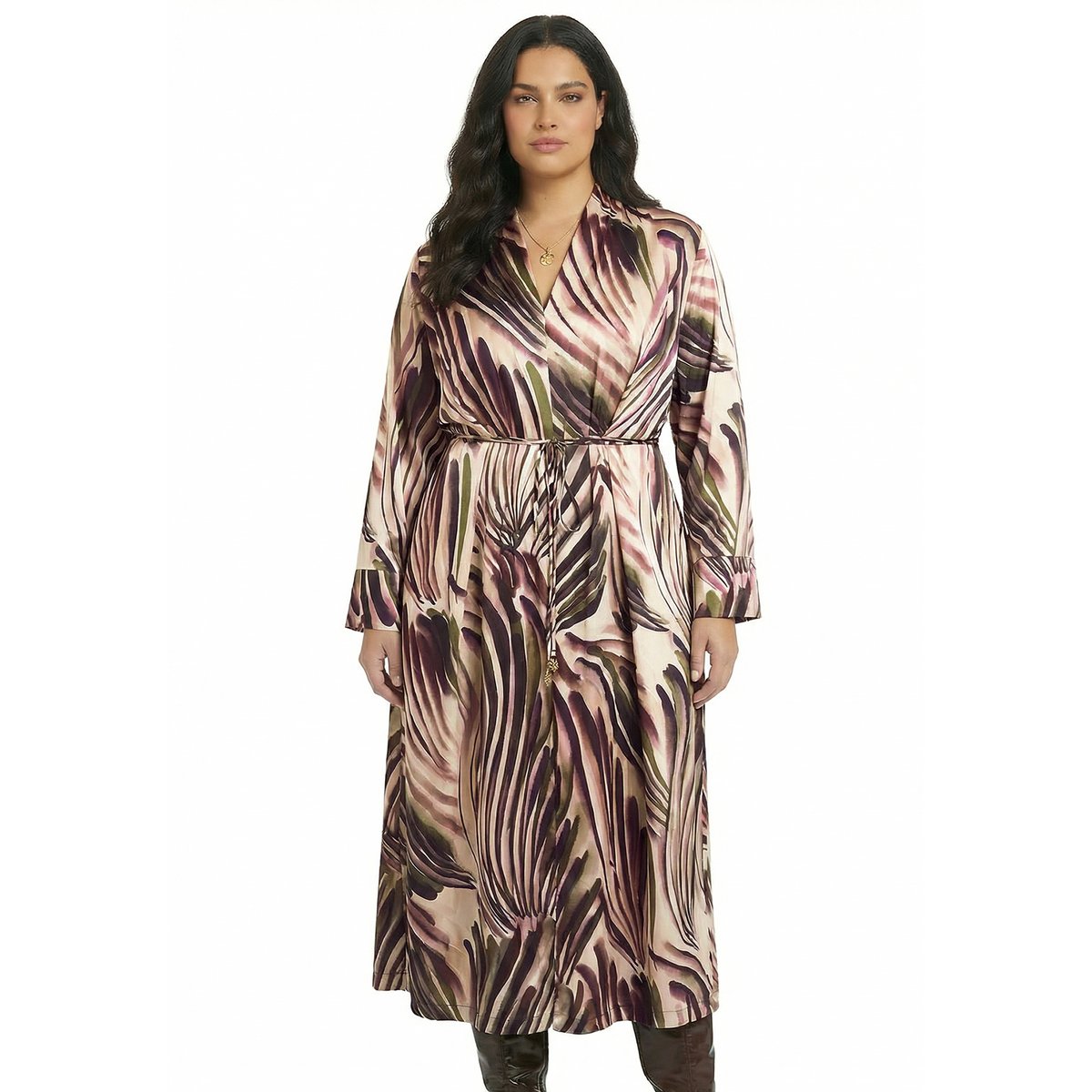 Robe avec manches longues multi, YOEK