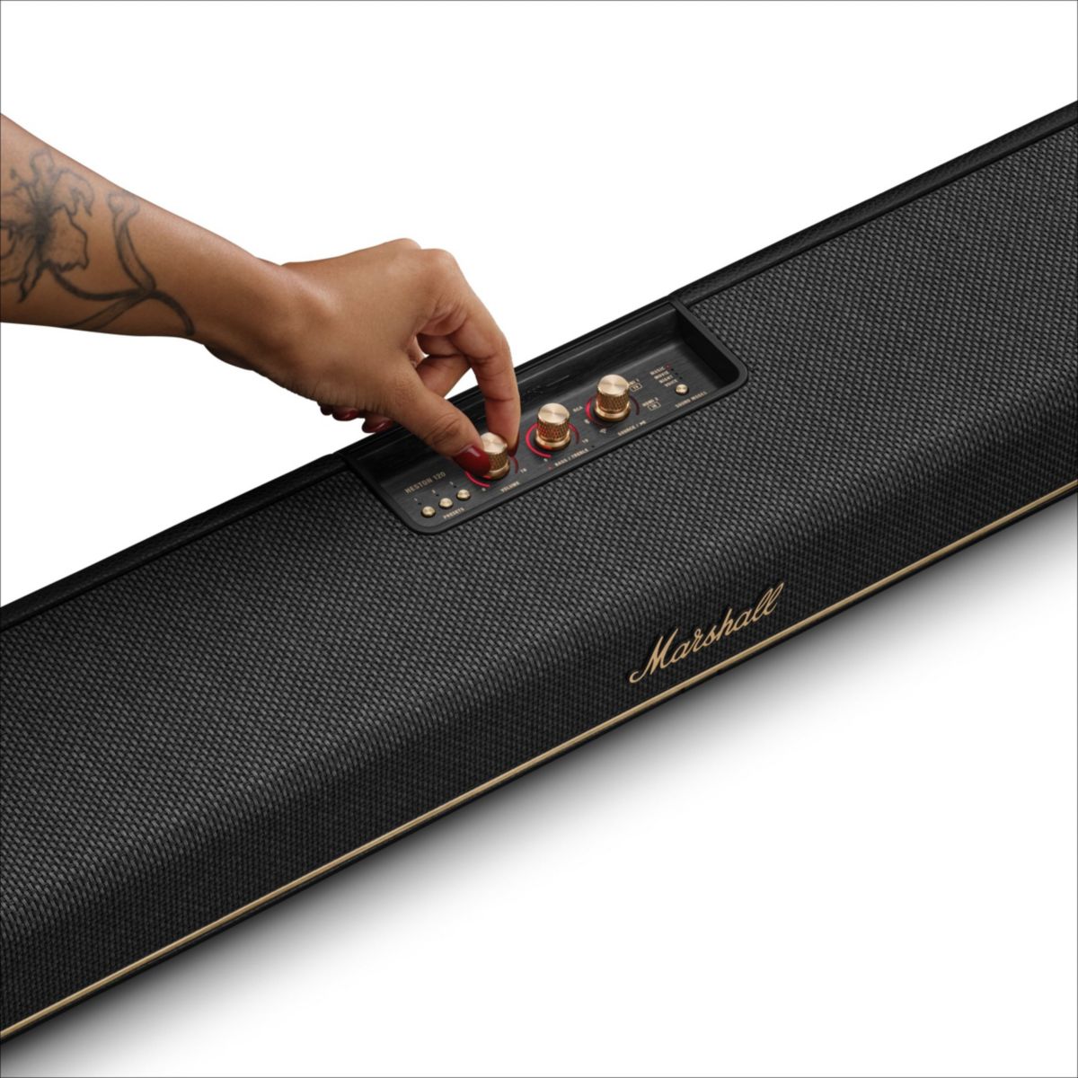 Barre de son HESTON 120 Noire noir, MARSHALL