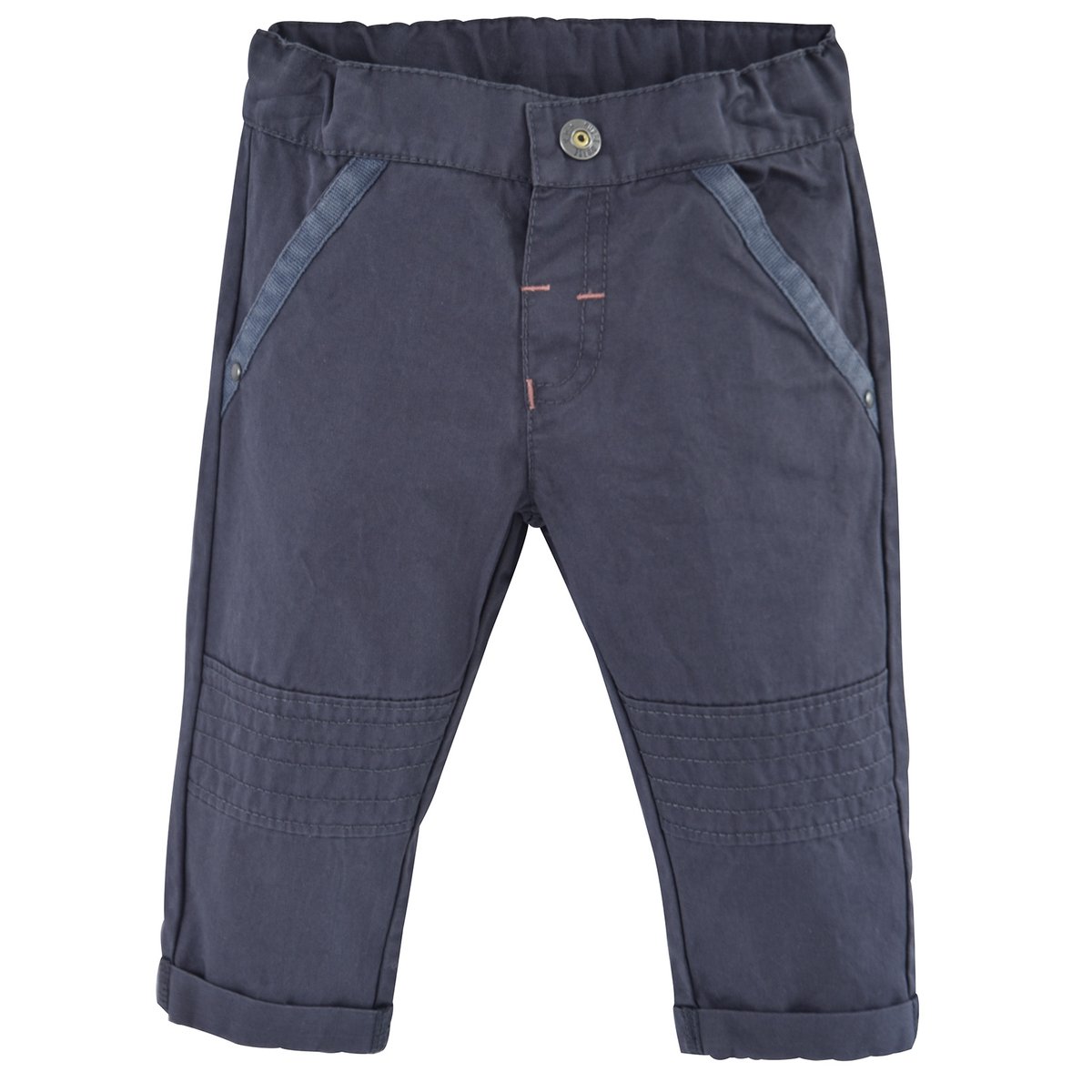 T shirt + pantalon toile bebe garcon gris, SUCRE D'ORGE