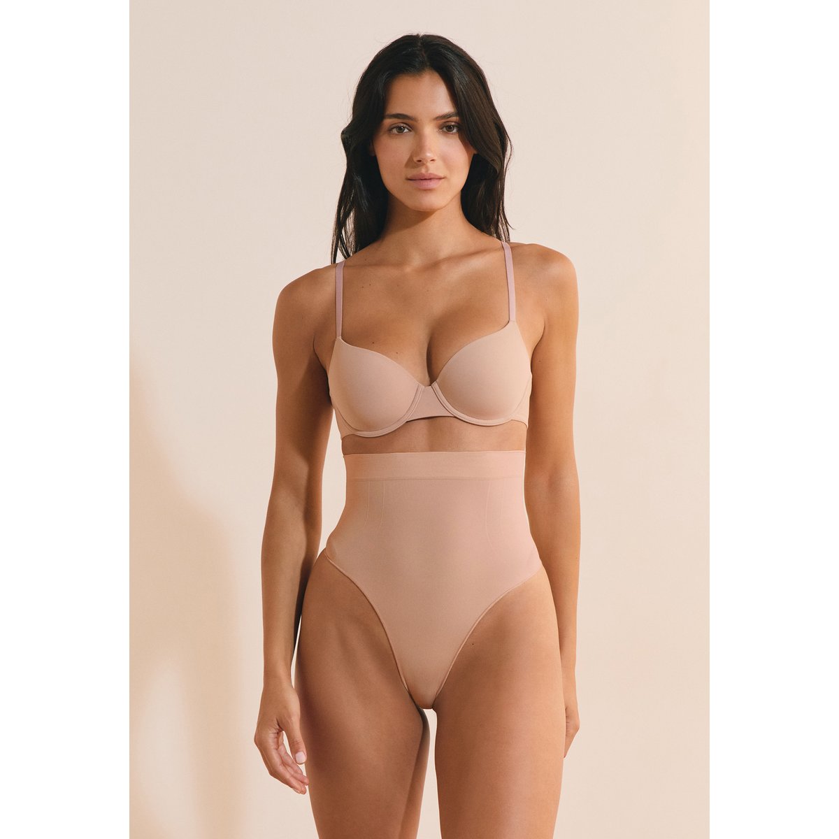 String taille haute sculptant PURE SCULPT lin, ETAM