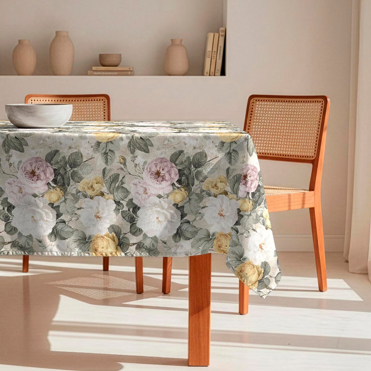 Nappe anti-taches Rousil - 100% coton - beige, NAF NAF HOME