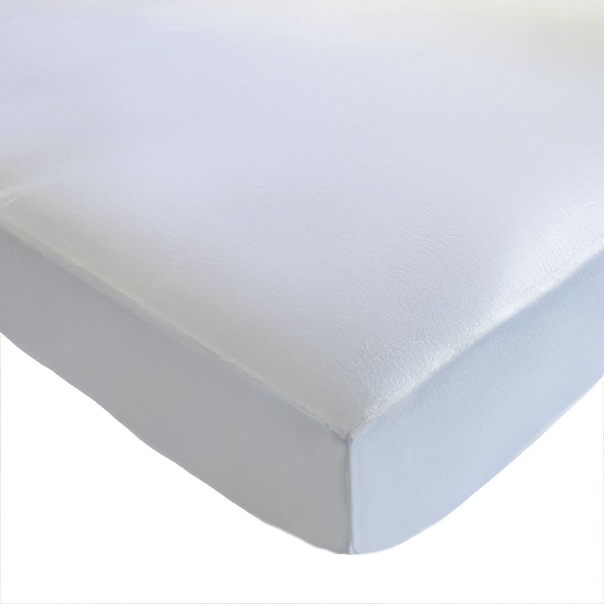 Protège matelas 100% coton anti-acariens blanc, SOMEO