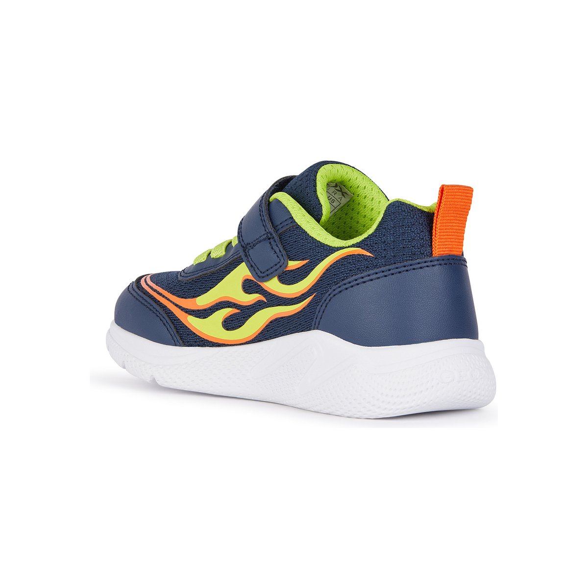 Baskets J SPRINTYE bleu marine/citron vert, GEOX