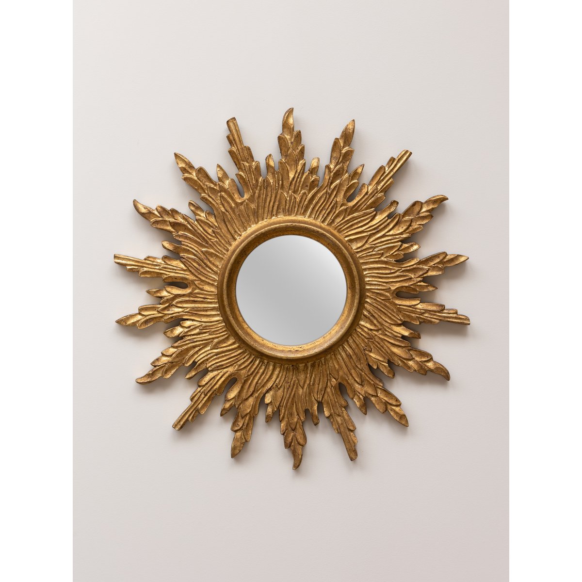 Miroir en bois or, CHEHOMA