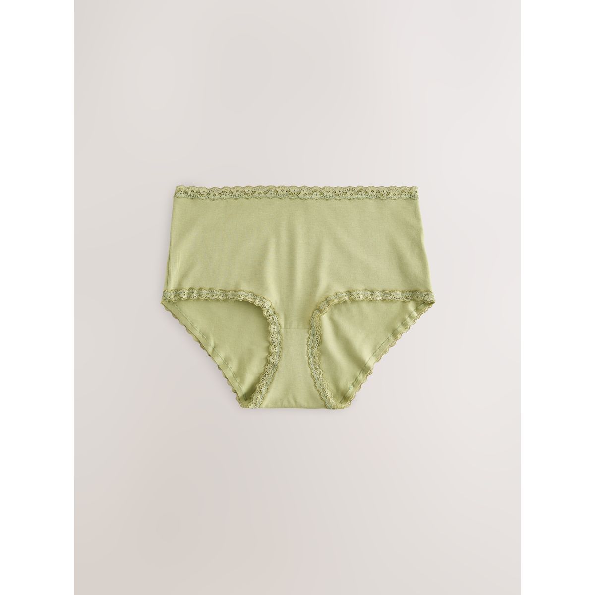 Culotte en dentelle et coton, lot de 7 rose/vert, NEXT