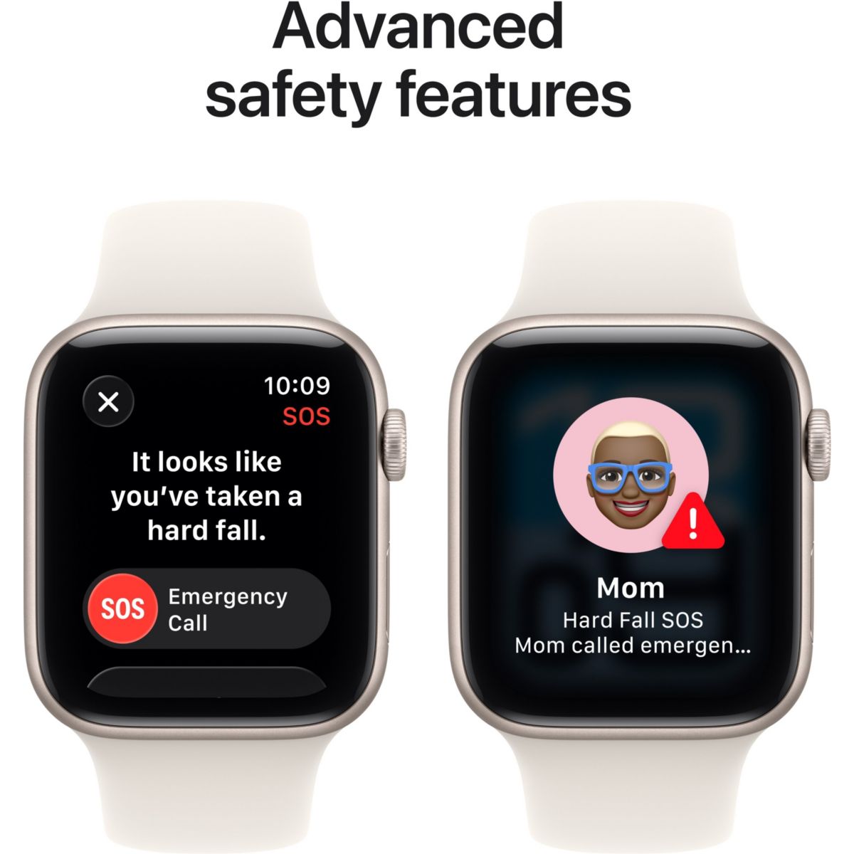 Montre connectée SE 3 44mm Lumière Stellaire S/M Cellular beige, APPLE