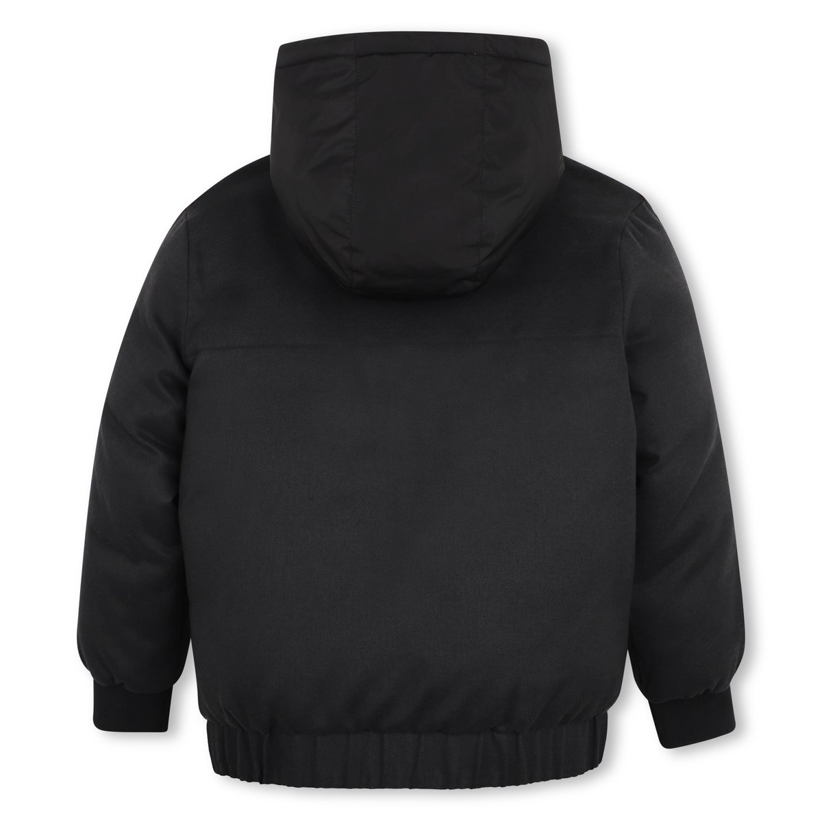 Doudoune à capuche black, BOSS KIDSWEAR