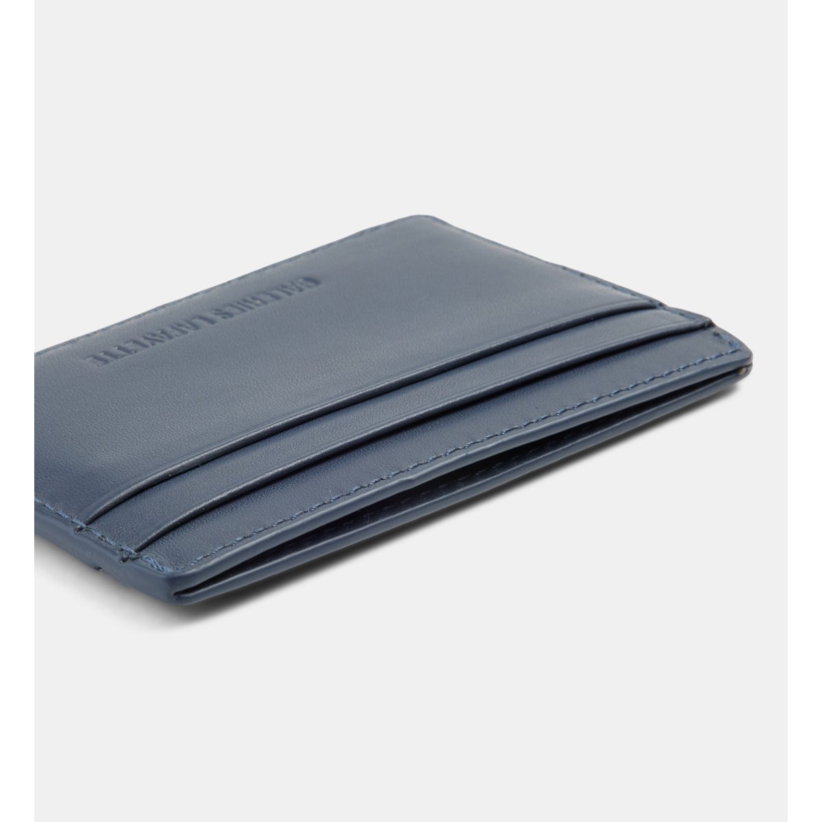 Porte-cartes new jack cuir bleu marine, GALERIES LAFAYETTE