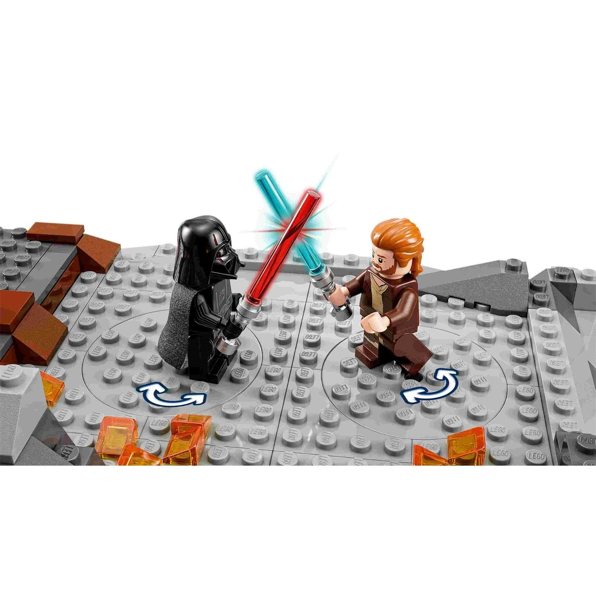 Star Wars Obi-Wan Kenobi™ contre Dark Vador multicolore, LEGO