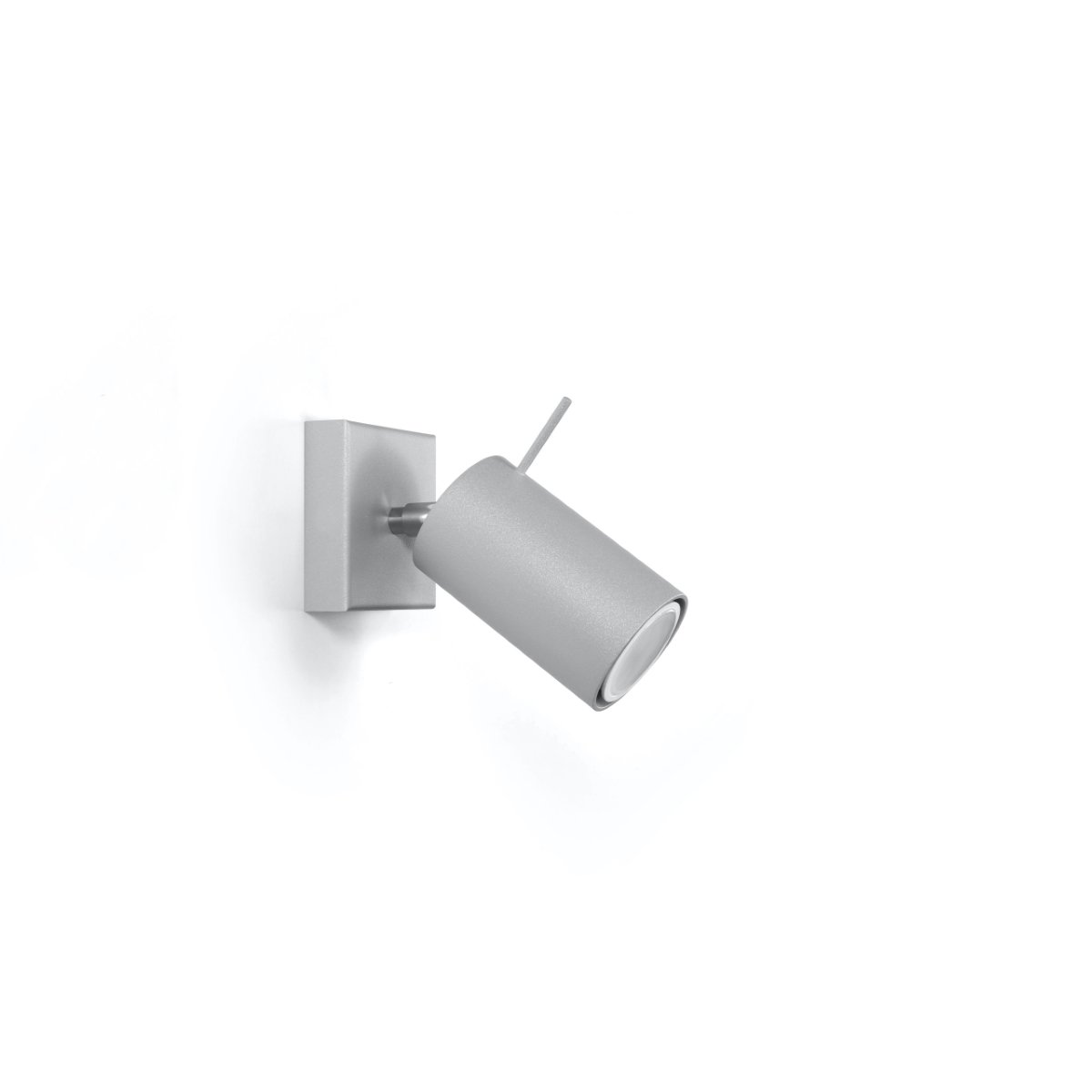 Applique Acier Gris GU10 1 Ring gris, EDEN