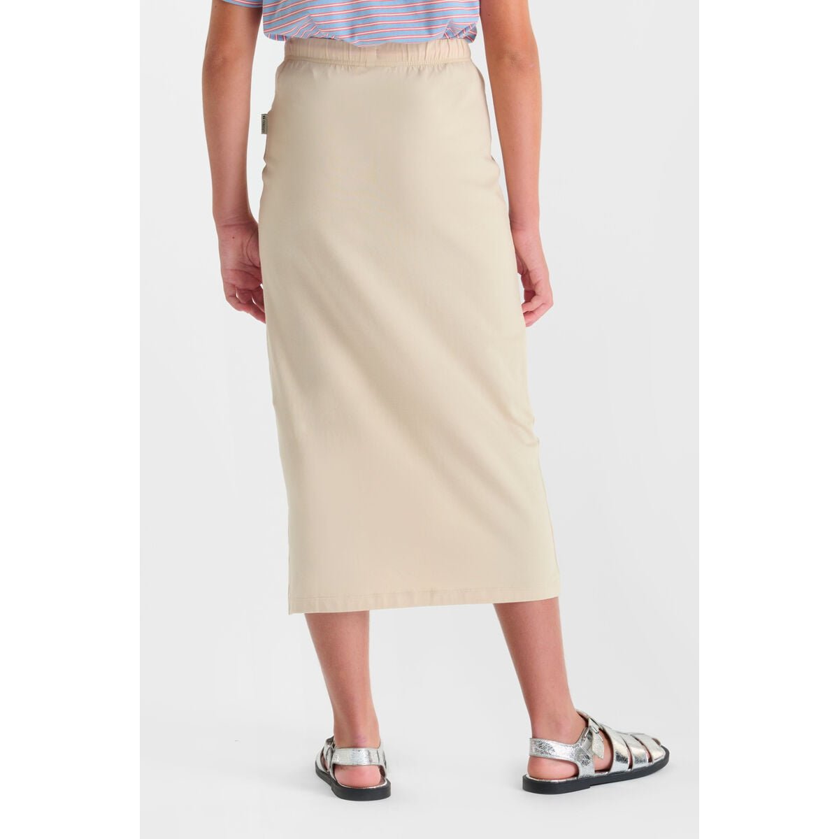 Jupe droite ULFGI beige, LE TEMPS DES CERISES
