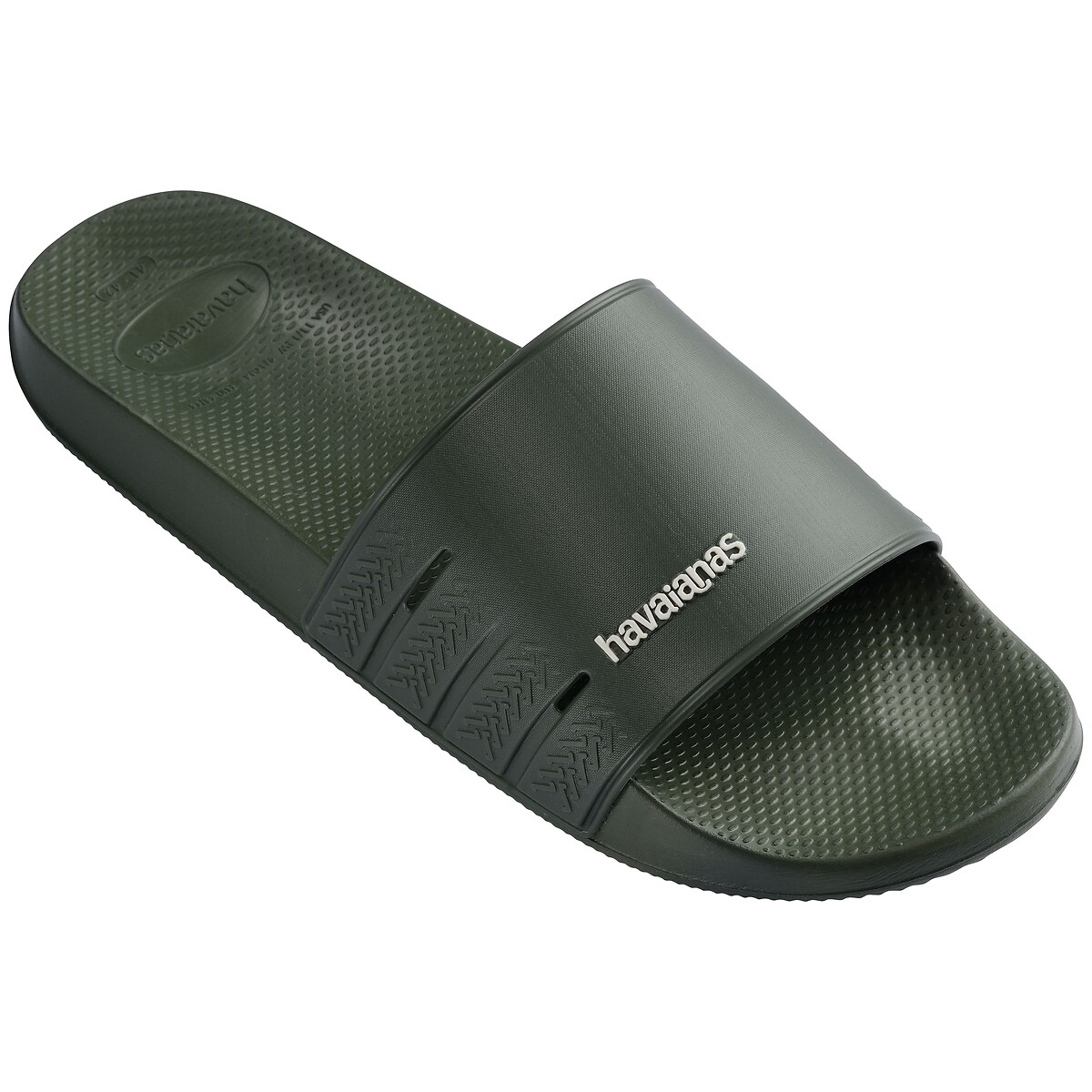 Mules Havaianas Slide Strap kaki, HAVAIANAS