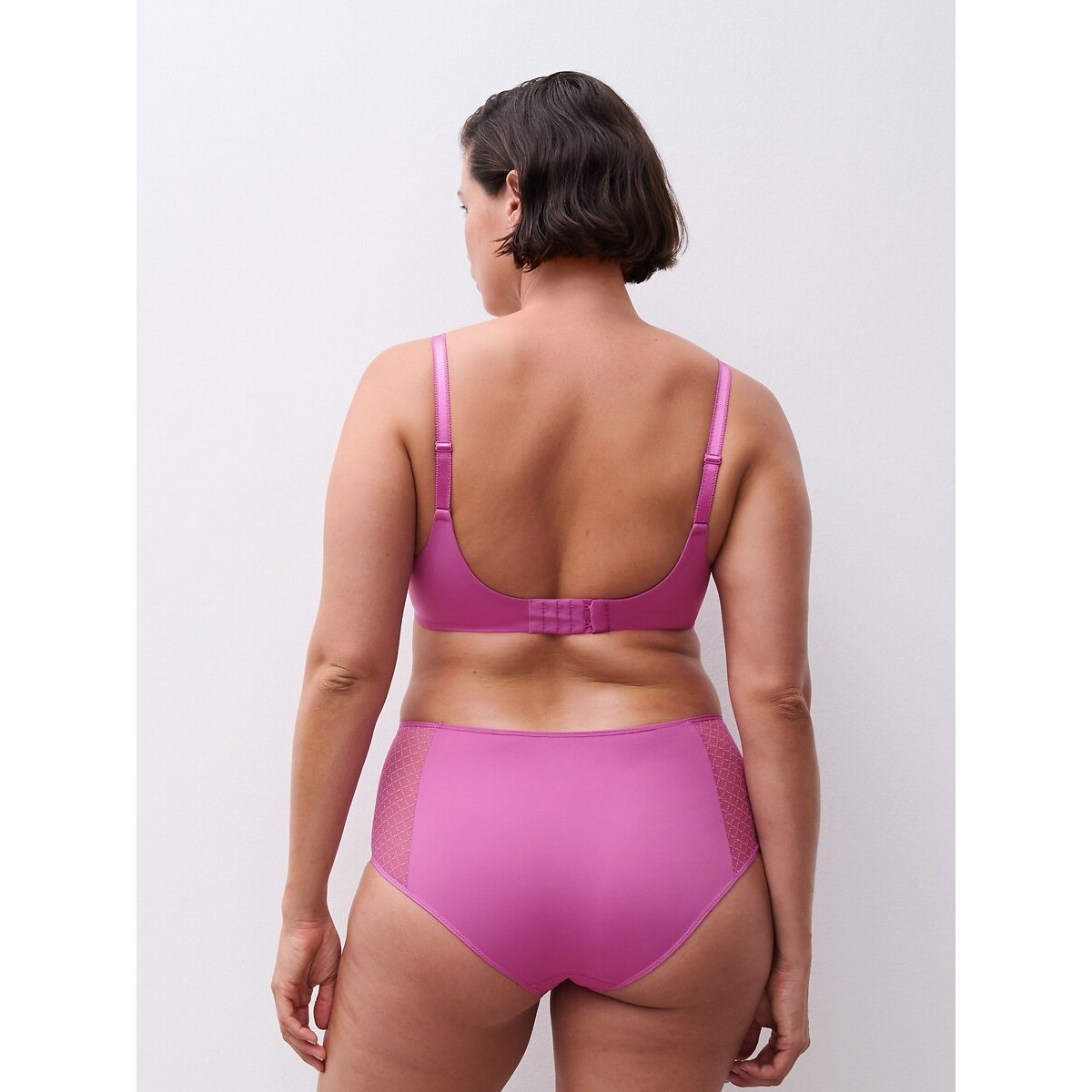Culotte couvrante taille haute Norah Chic rose moyen, CHANTELLE