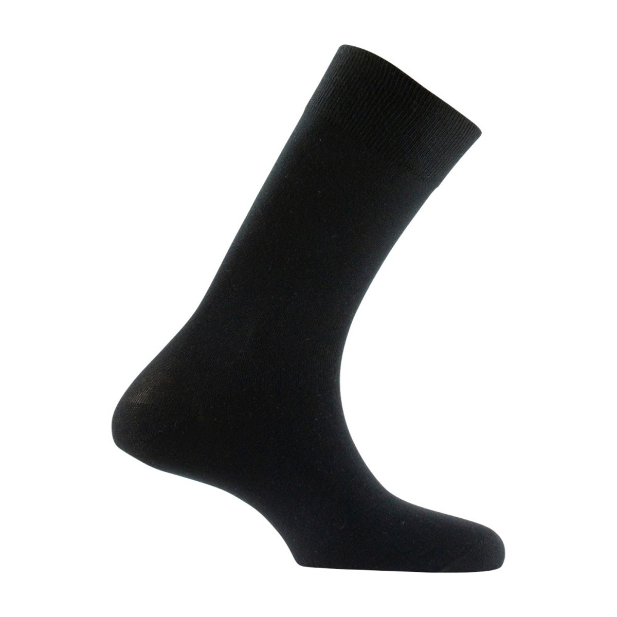Lot de 2 paires de mi-chaussettes en coton motif surf noir, KINDY