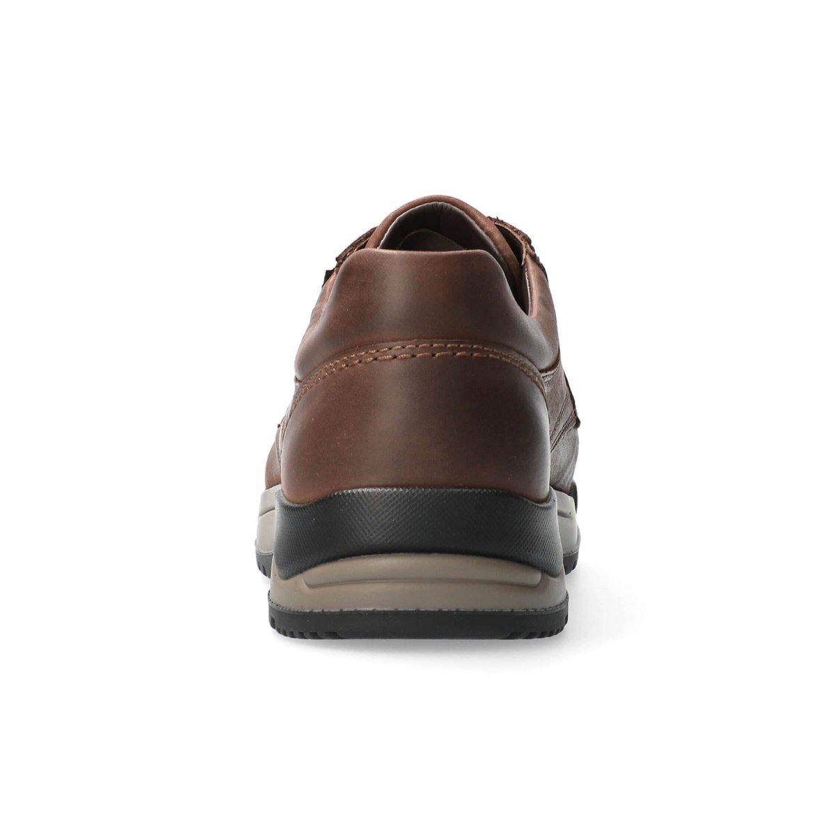 Derbies en cuir nubuck CHARLES marron foncé 5115, MEPHISTO