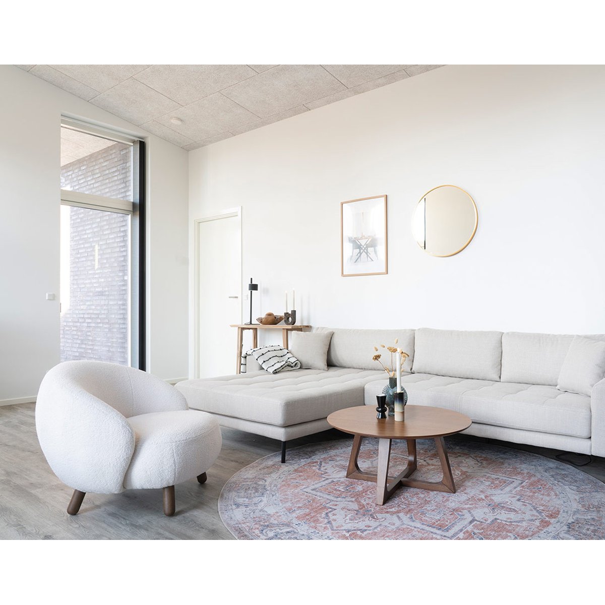 Fauteuil - NAYELI blanc, BEST MOBILIER