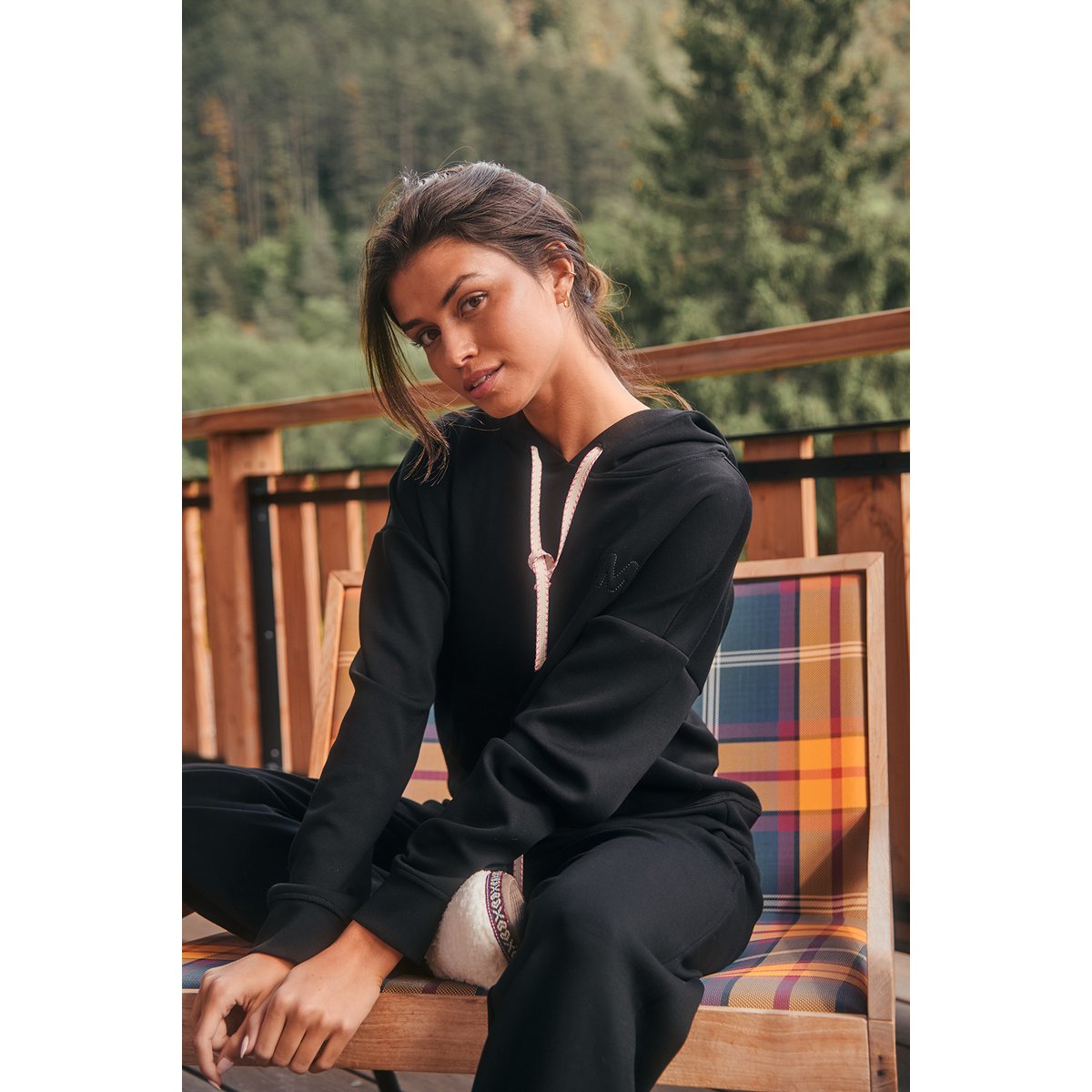 Sweatshirt Brooks - BAYJOY noir, BANANA MOON