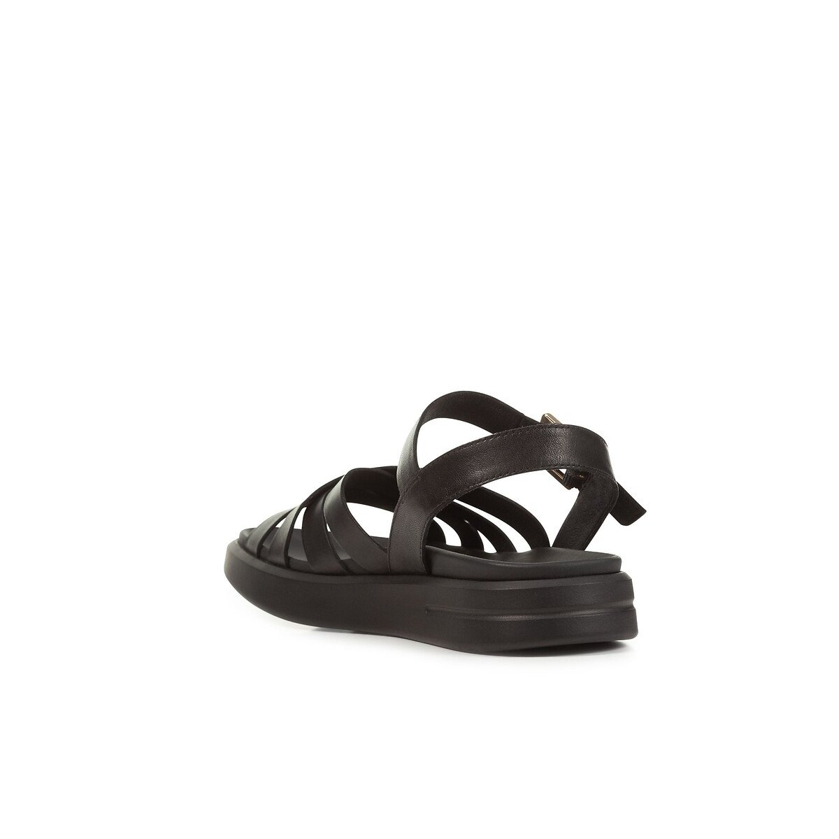 Sandalias de piel Xand 2S negro, GEOX