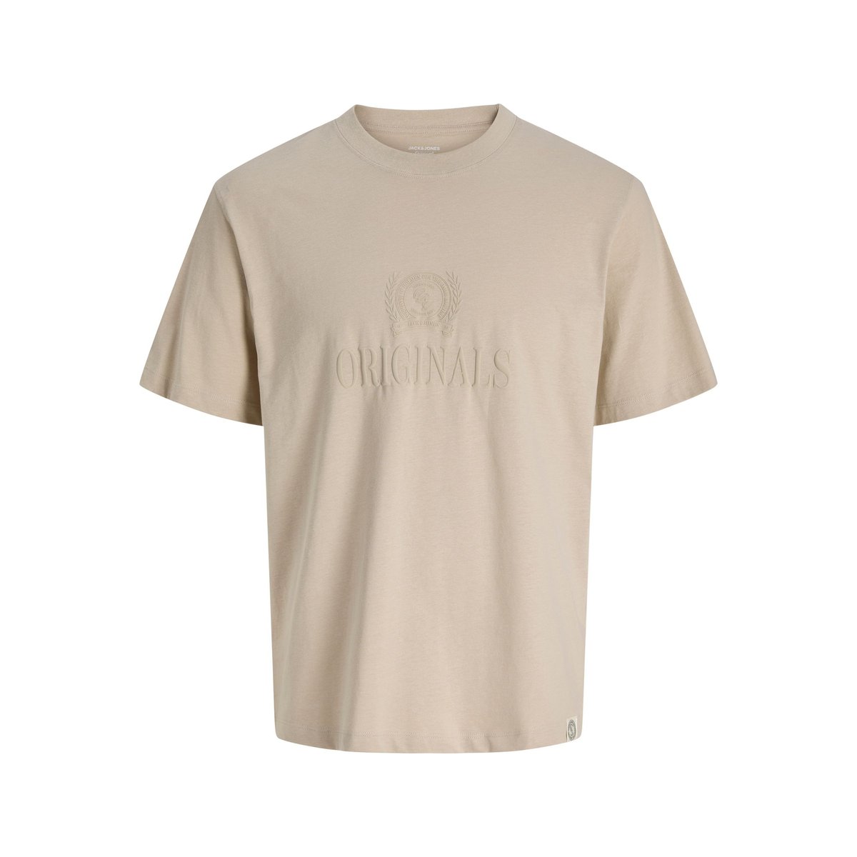 T-Shirt feather gray, JACK & JONES