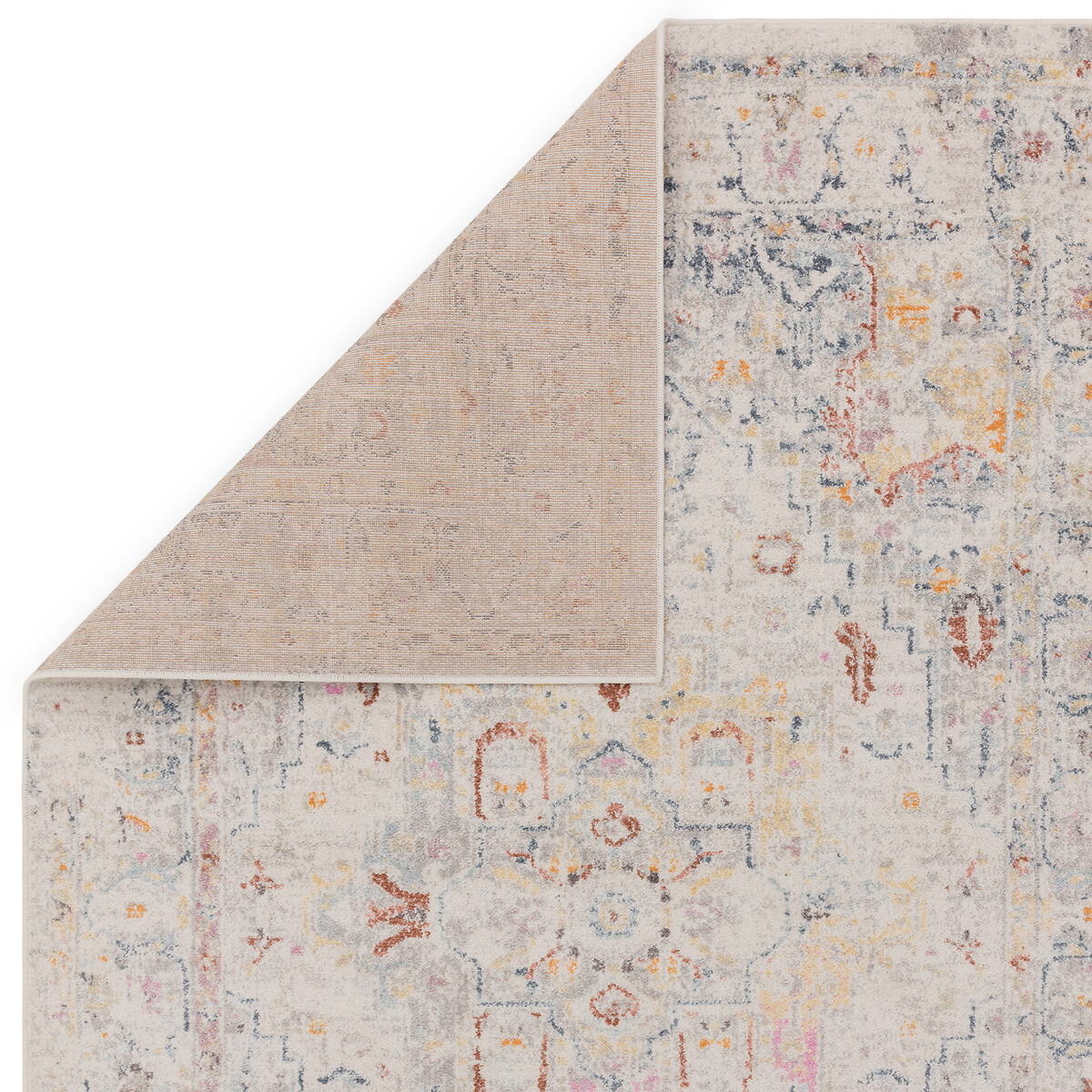 Classic Persian Style Distressed Rug multi-coloured, ÉDITÉ