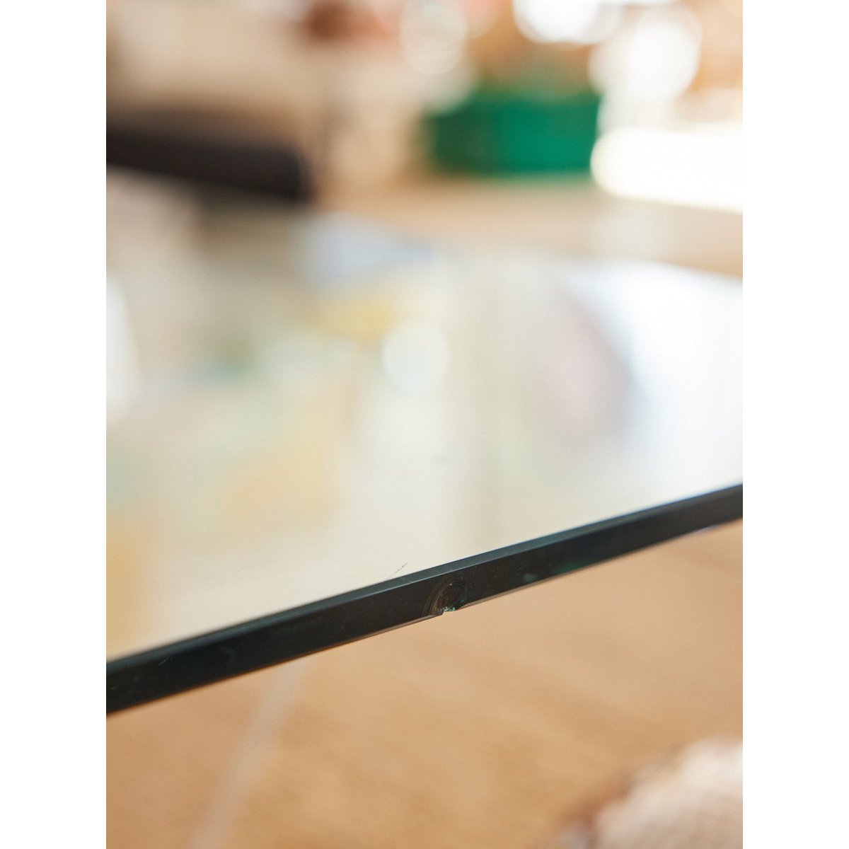 Table basse en plexiglass Donna N°1000 - Bon état transparent, DEBONGOUT