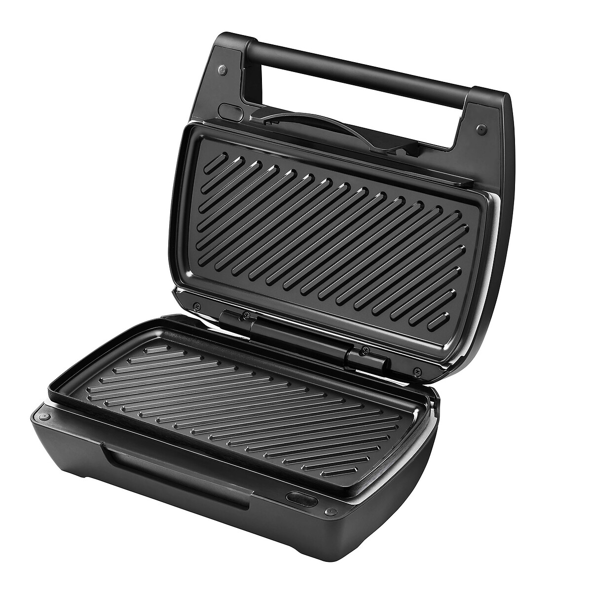 Gaufrier mini maxi 3 plaques 028662 noir, LAGRANGE