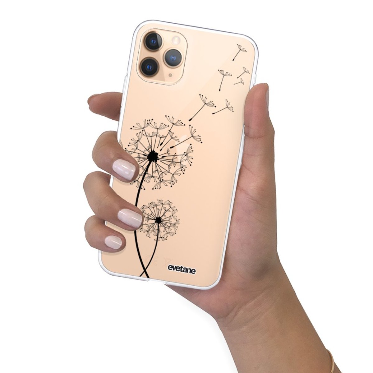 Coque 360 iPhone 11 Pro pissenlit, EVETANE