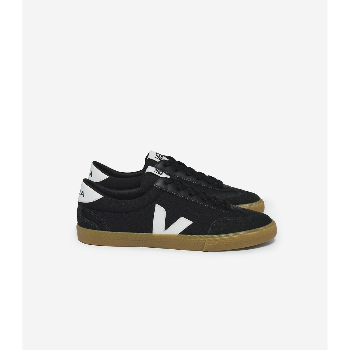 Baskets en toile VOLLEY noir/blanc, VEJA