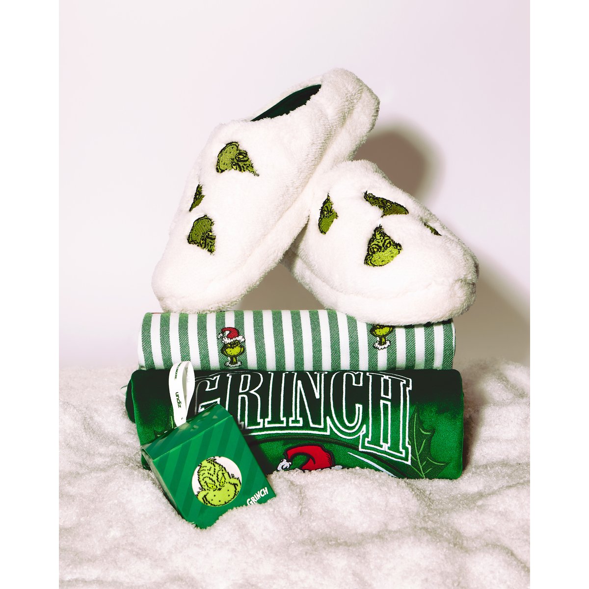 Sweatshirt velours Grinch SNOWBOLGRINCHI vert, UNDIZ