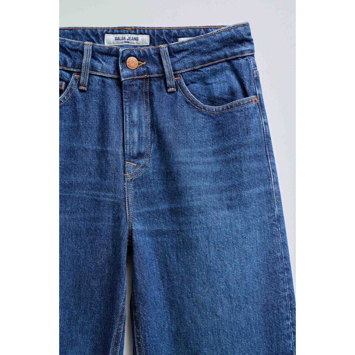 JEAN TRUE STRAIGHT bleu denim, SALSA JEANS