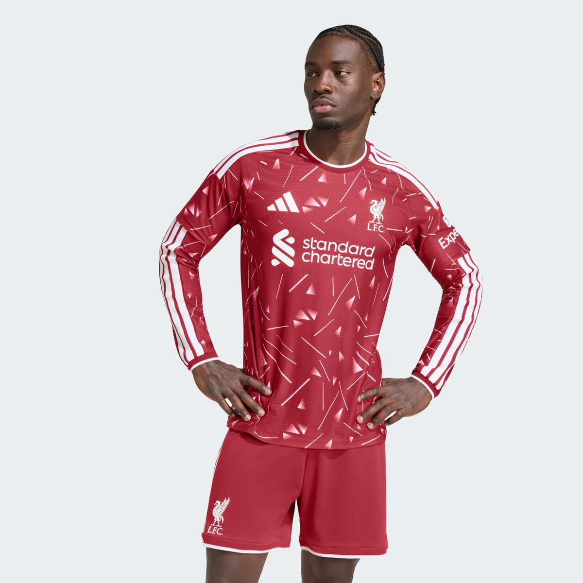 Maillot Manches Longues Domicile Liverpool Fc 26/27 Authentique Maillot Manches Longues Domicile Liverpool Fc 26/27 Authentique active maroon, adidas Performance