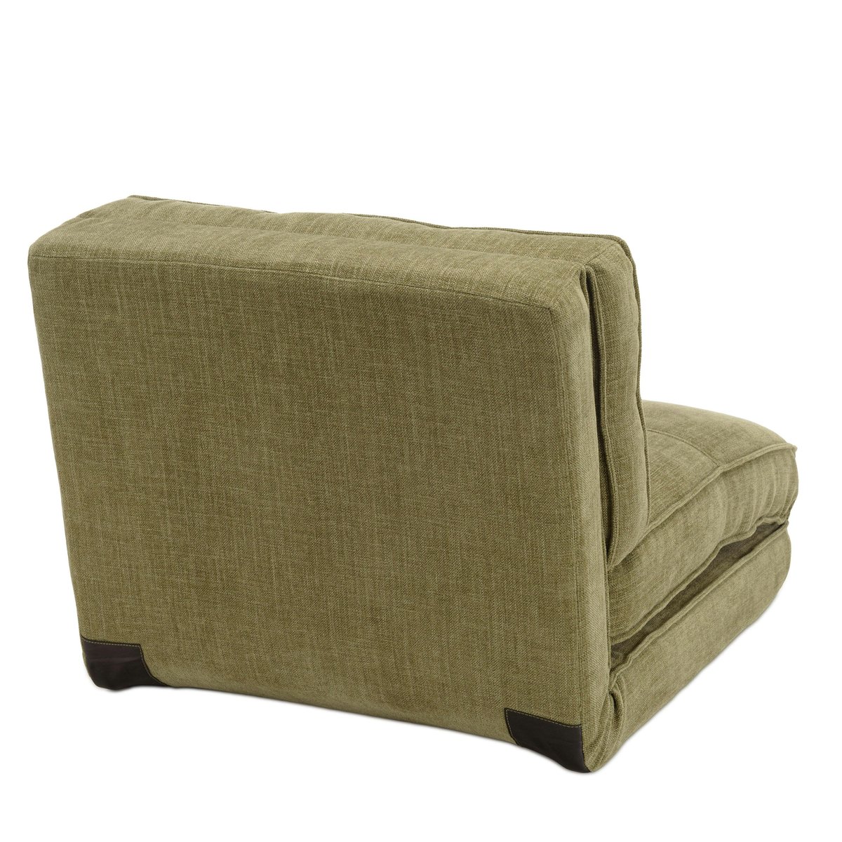 Chauffeuse convertible en tissu ASTORI vert, PIER IMPORT