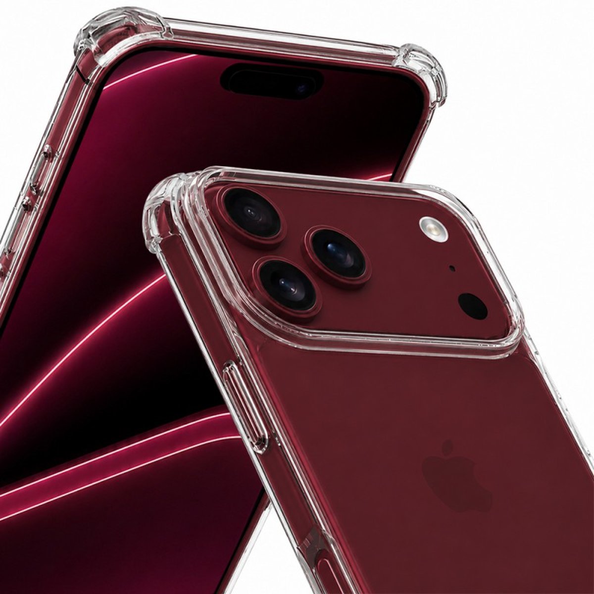 Coque iPhone 18 Pro Max antichoc + 2 vitres transparent, EVETANE