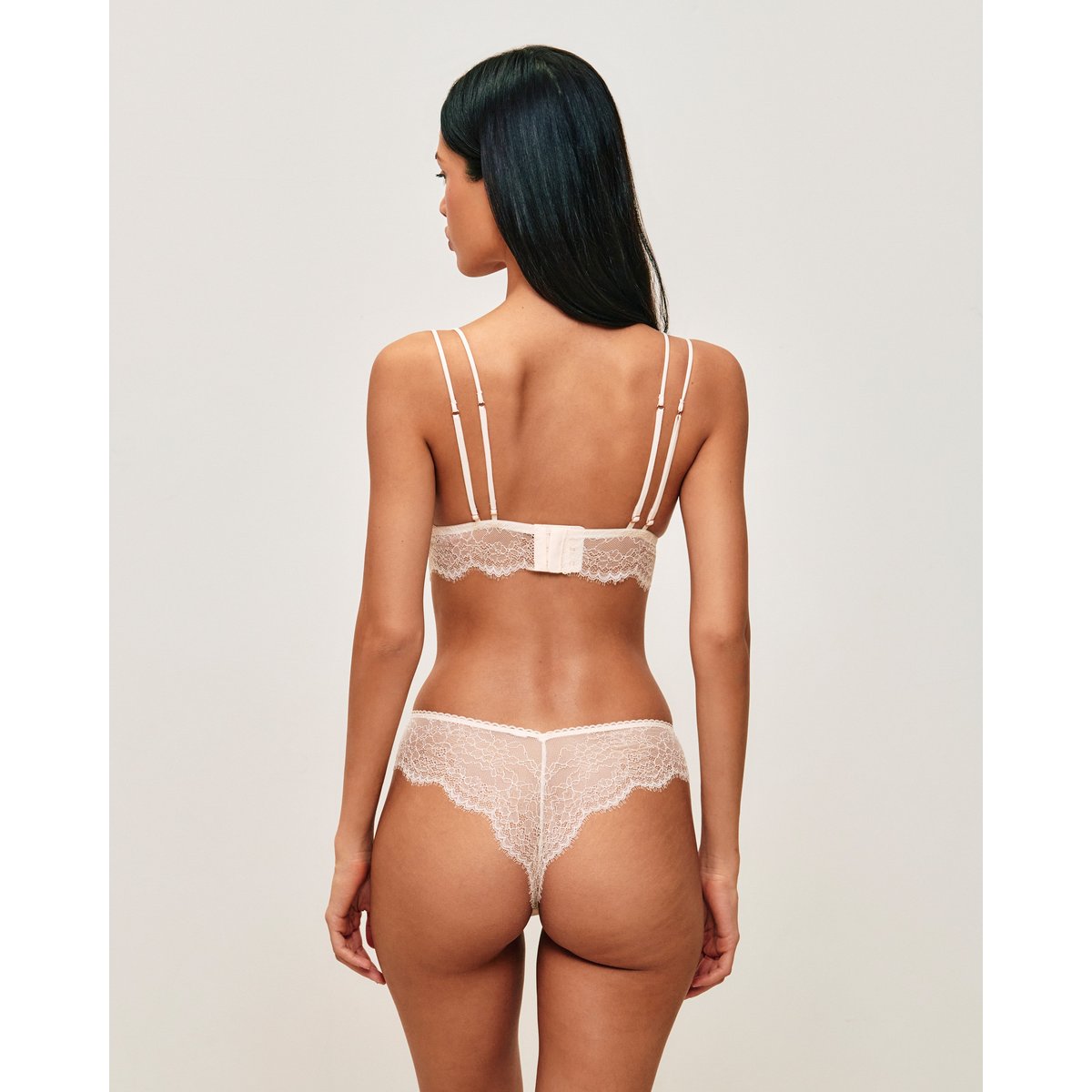 Soutien-gorge triangle ampliforme en dentelle SWEETFLEURIZ blanc, UNDIZ
