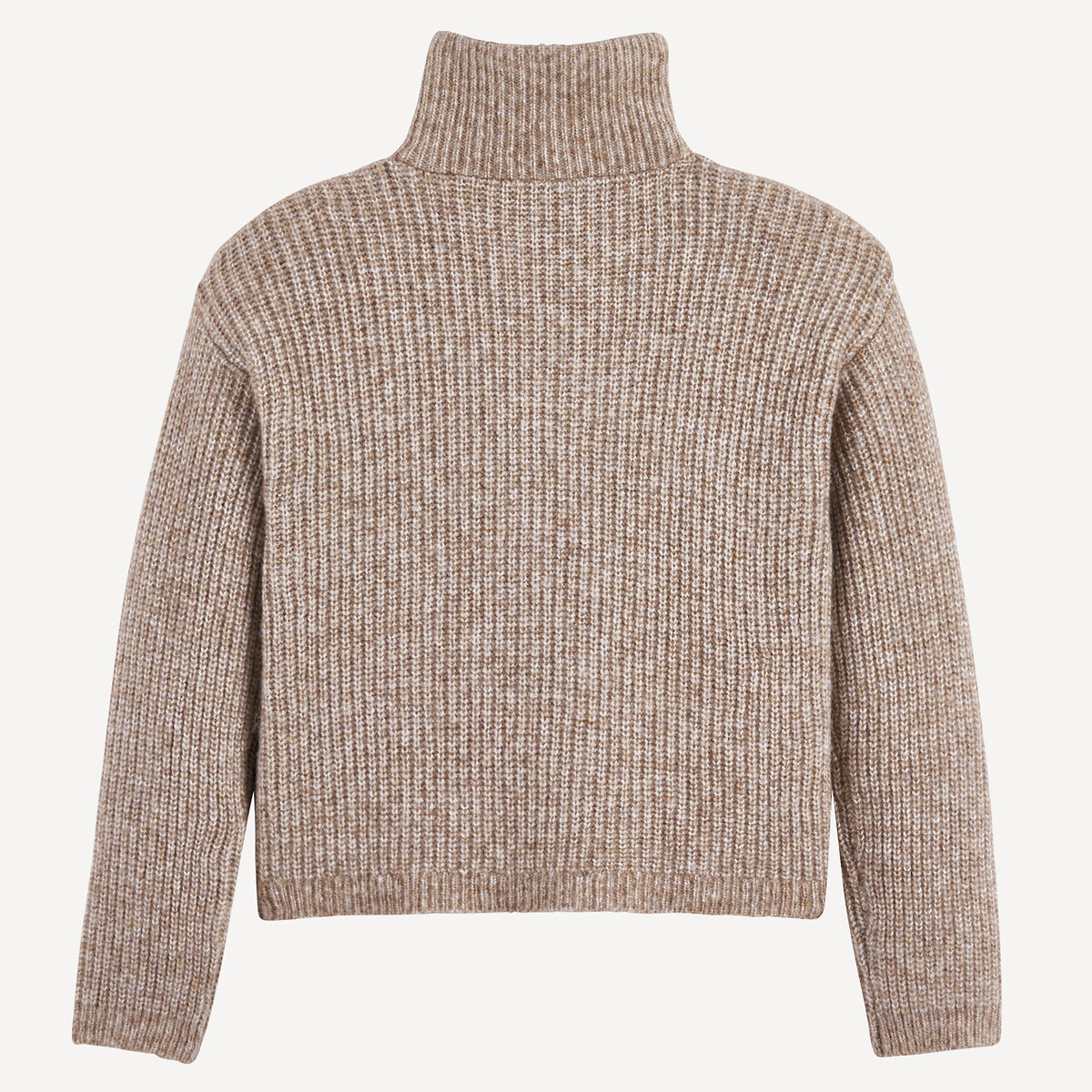 Half Zip Jumper in Chunky Knit 90000209, LA REDOUTE COLLECTIONS
