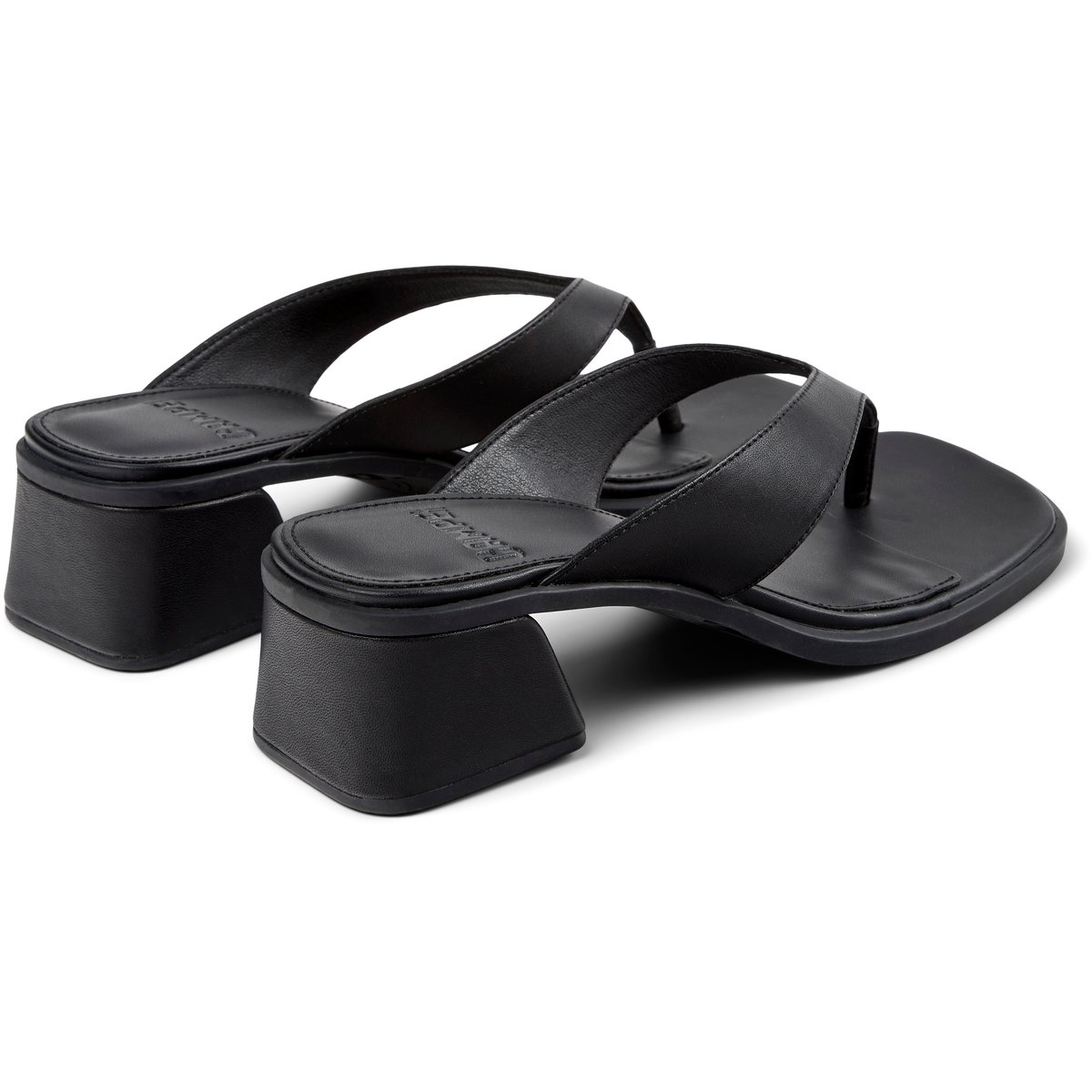 Sandales Cuir KORA SANDAL TWINS noir, CAMPER