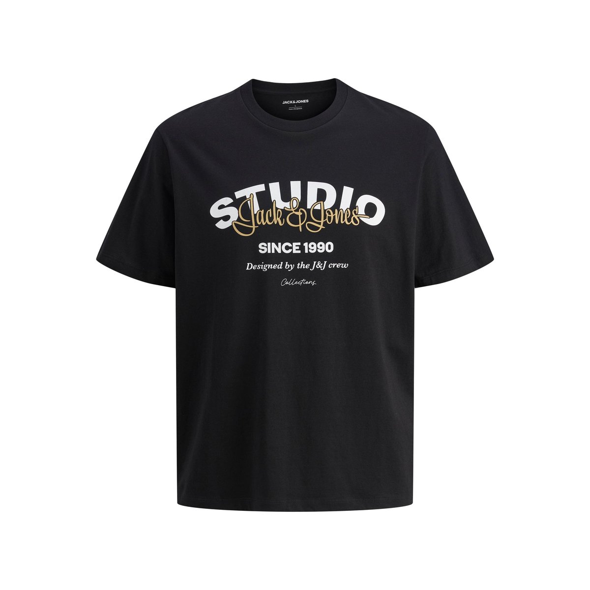 T-Shirt black 1, JACK & JONES