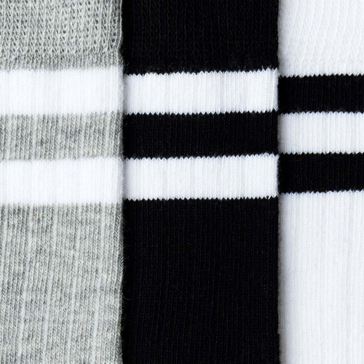 Lot De 3 Paires De Chaussettes Avec Bordures gris chine, PEPE JEANS