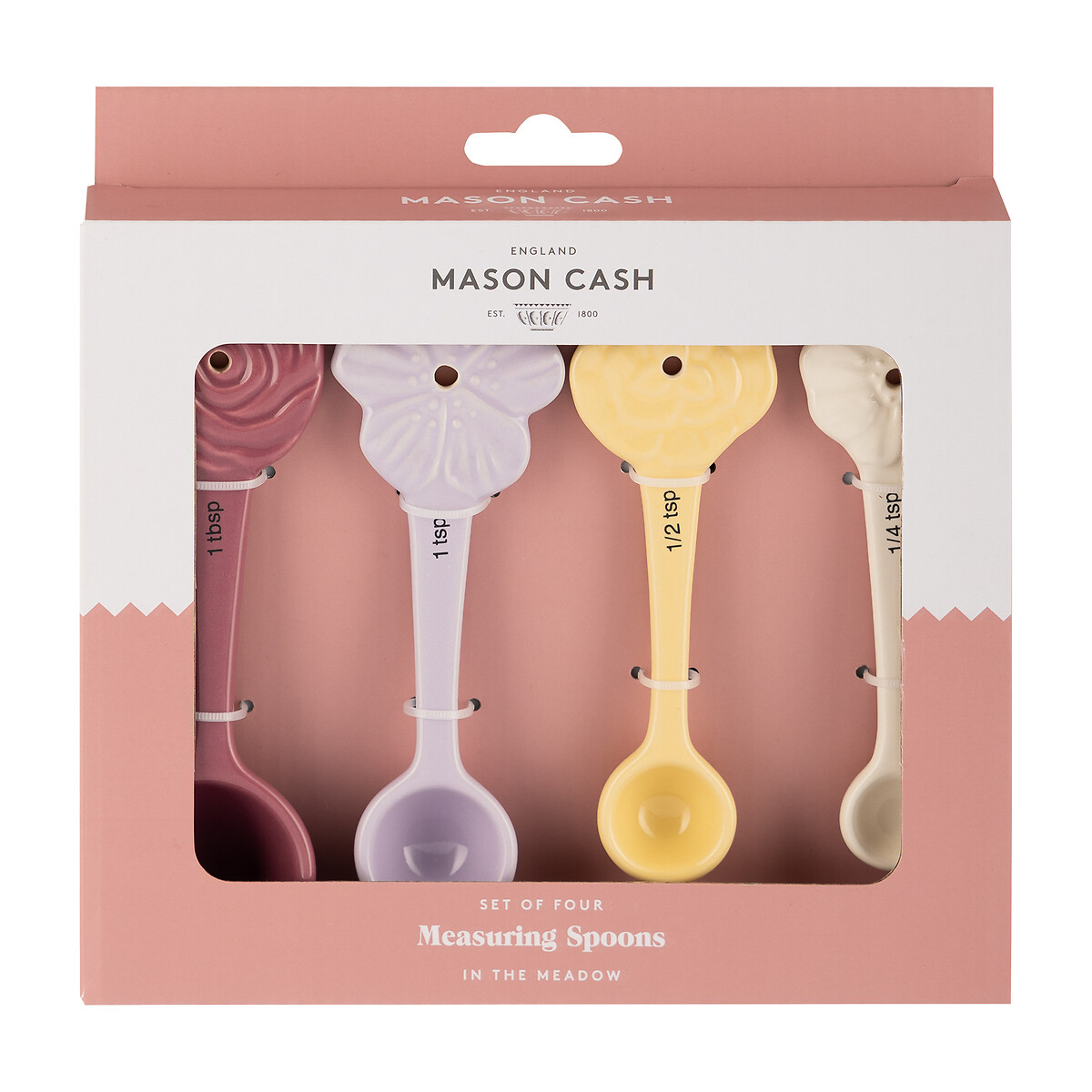 4-Piece In The Meadow Measuring Spoons multi-coloured, MASON CASH
