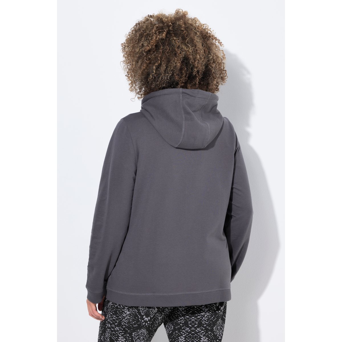 Veste en molleton gris graphite, ULLA POPKEN